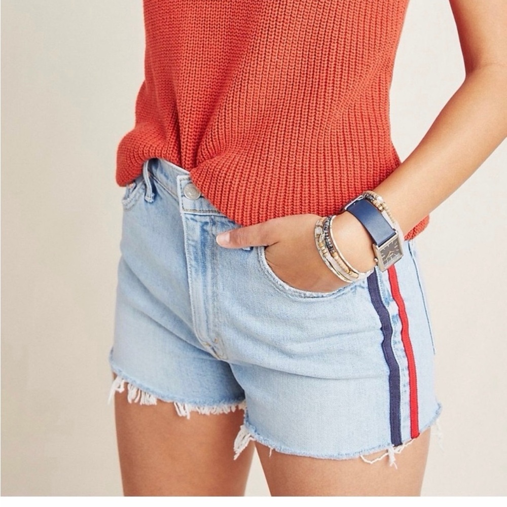 MOTHER SUPERIOR Denim Shorts ⚓️ ‘easy does it’